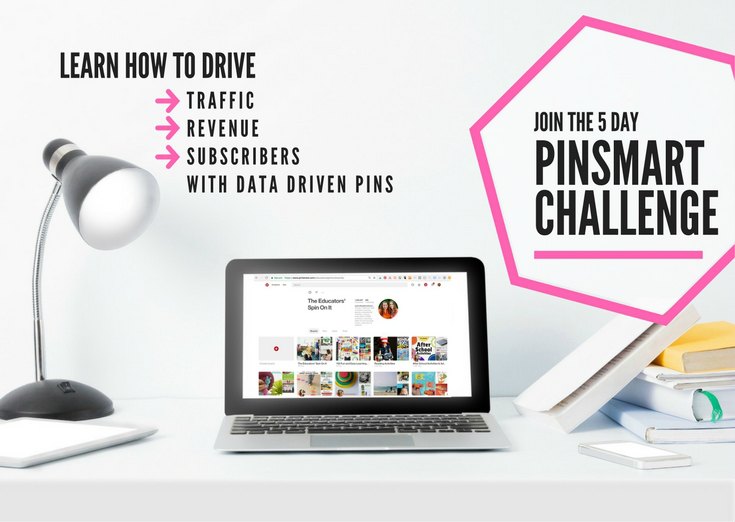 PinSmart Academy 5 Day Challenge hosted Kim Vij. Discover how to use analytics from your Pinterest Account and Google Analytics to create a data drive game plan for pinning.